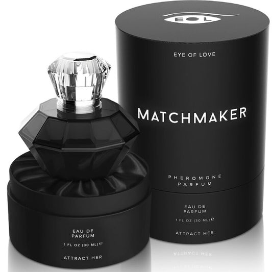 EYE OF LOVE - MATCHMAKER BLACK DIAMOND FEROMONENPARFUM TREK HAAR AAN 30 ML