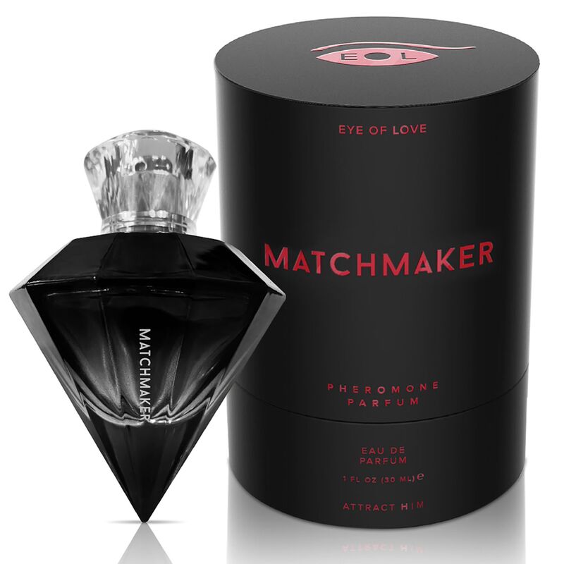 EYE OF LOVE - MATCHMAKER BLACK DIAMOND LGBTQ PARFUM MET FEROMONEN VOOR HEM 30 ML
