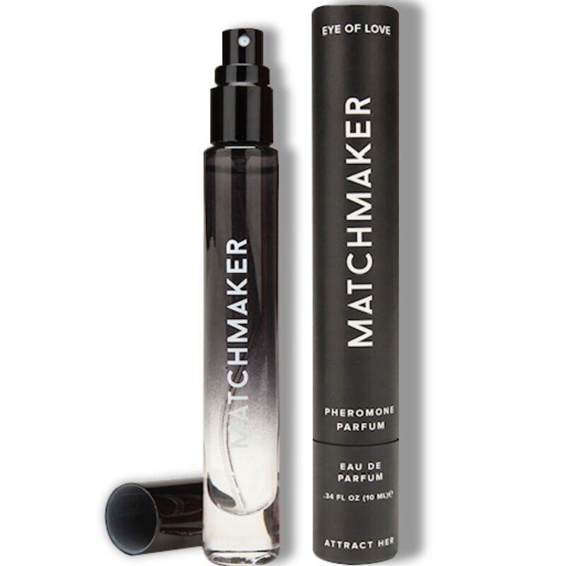 EYE OF LOVE - MATCHMAKER ZWARTE DIAMANT FEROMOON PARFUM TREKT HAAR AAN 10 ML
