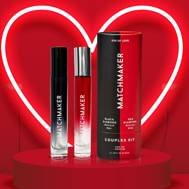 EYE OF LOVE - MATCHMAKER FEROMONEN 2PC SET KOPPEL KIT AANTREK HAAR & HEM 20 ML