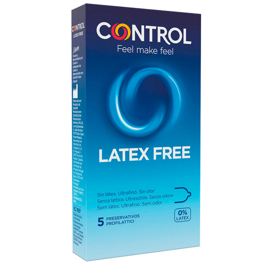 CONTROL - LATEXVRIJE CONDOMS 5 STUKS