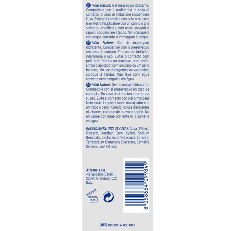 CONTROL - WILD NATURE MASSAGEGEL 3-IN-1 200 ML