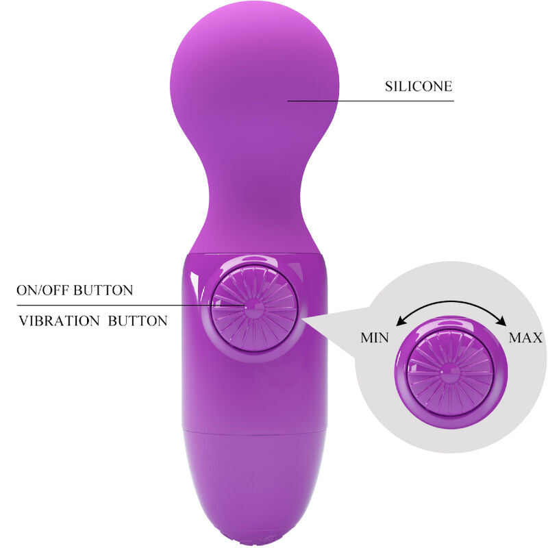 PRETTY LOVE - PAARSE MINI PERSOONLIJKE MASSAGER