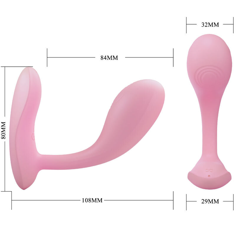 PRETTY LOVE - BAIRD G-SPOT 12 TRILLINGEN OPLAADBARE ROZE APP