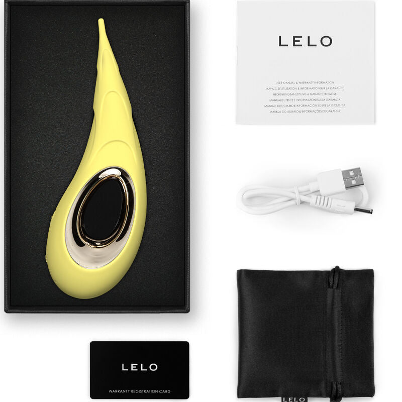 LELO - DOT CRUISE CLITORISSTIMULATOR GEEL