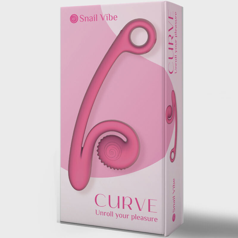 SNAIL VIBE - CURVE VIBRATOR ROZE