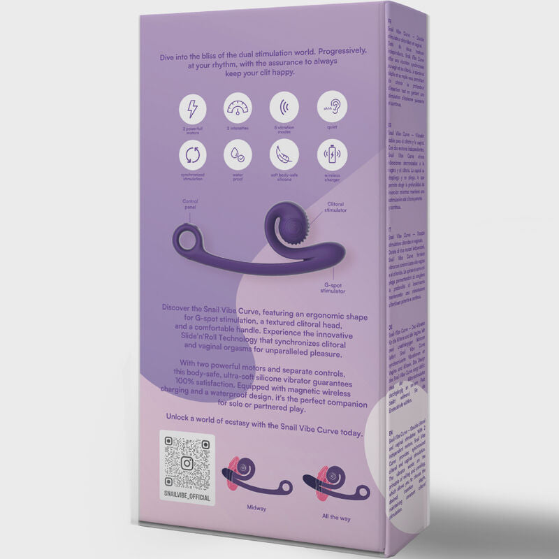 SNAIL VIBE - CURVE VIBRATOR PAARS