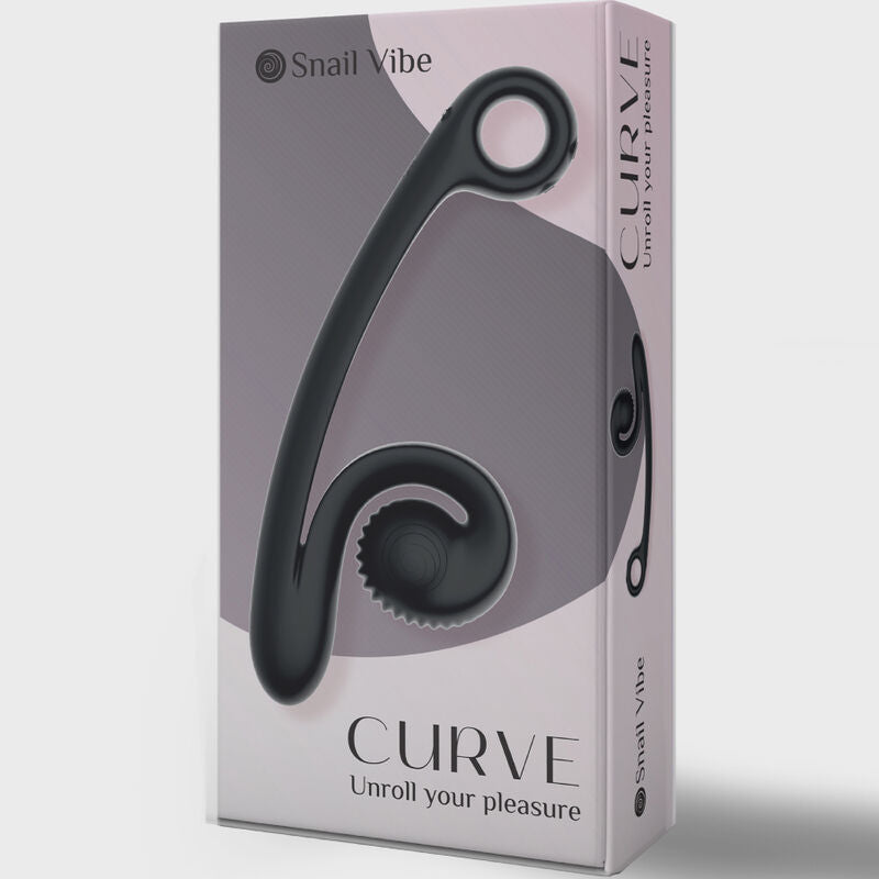 SNAIL VIBE - CURVE VIBRATOR ZWART