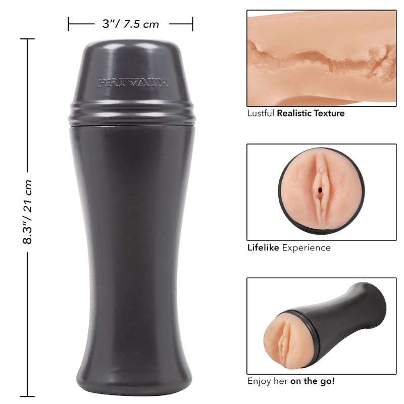 PRIVE - MASTURBATOR ORIGINAL VACUÜMCUP VOOR ONDERWEG
