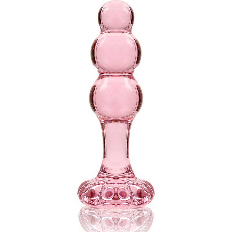NEBULA SERIES BY IBIZA - MODELO 1 ROZE KRISTALLEN PLUG 10.5 CM -O- 3 CM