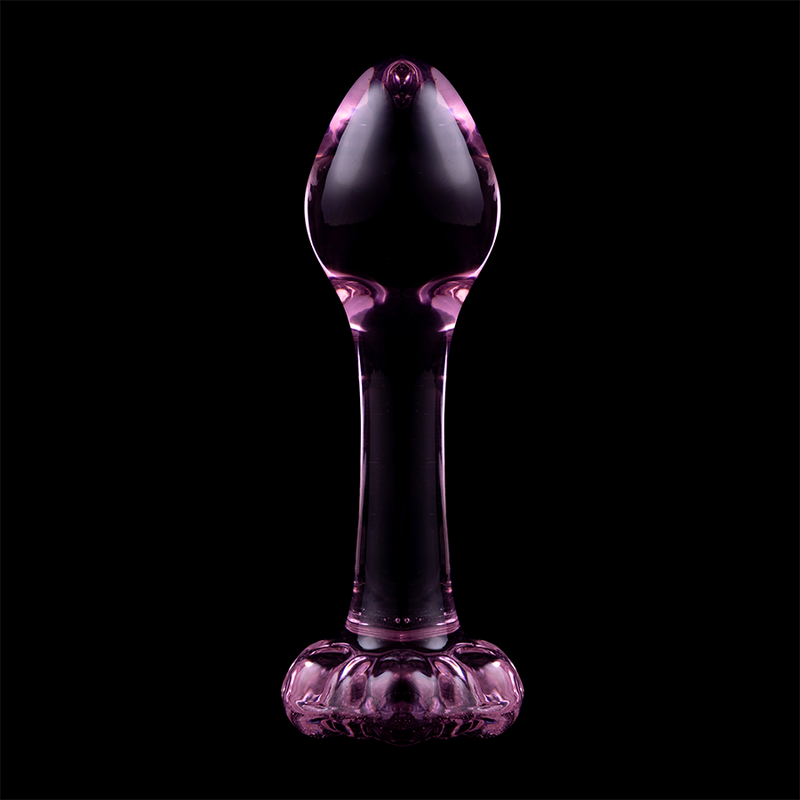 NEBULA SERIE VAN IBIZA - MODEL 2 PLUG ROZE KRISTAL 11 CM -O- 3.5 CM
