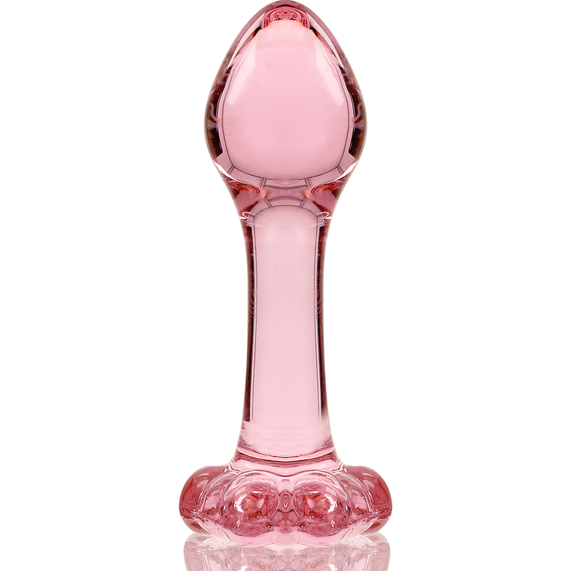 NEBULA SERIE VAN IBIZA - MODEL 2 PLUG ROZE KRISTAL 11 CM -O- 3.5 CM