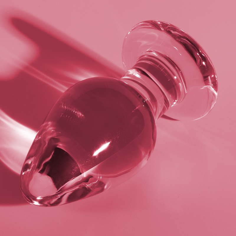 NEBULA SERIE VAN IBIZA - MODEL 3 STEKKER ROZE KRISTAL 11 CM -O- 5 CM