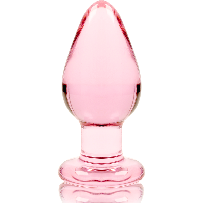 NEBULA SERIE VAN IBIZA - MODEL 3 STEKKER ROZE KRISTAL 11 CM -O- 5 CM