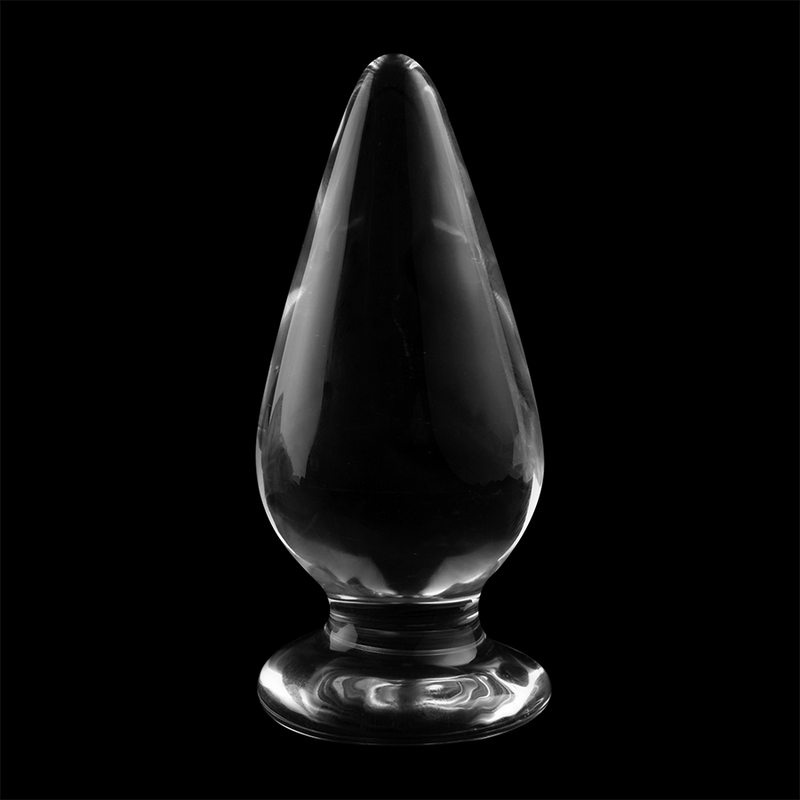 NEBULA SERIE DOOR IBIZA - MODEL 4 PLUG KRISTAL TRANSPARANT 11 CM -O- 5 CM
