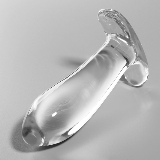 NEBULA SERIE VAN IBIZA - MODEL 5 STEKKER TRANSPARANT KRISTAL 12.5 CM -O- 3.5 CM