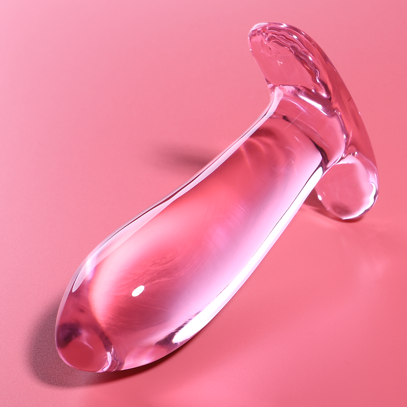NEBULA SERIE VAN IBIZA - MODEL 5 ROZE KRISTALLEN STEKKER 12.5 CM -Ø- 3.5 CM