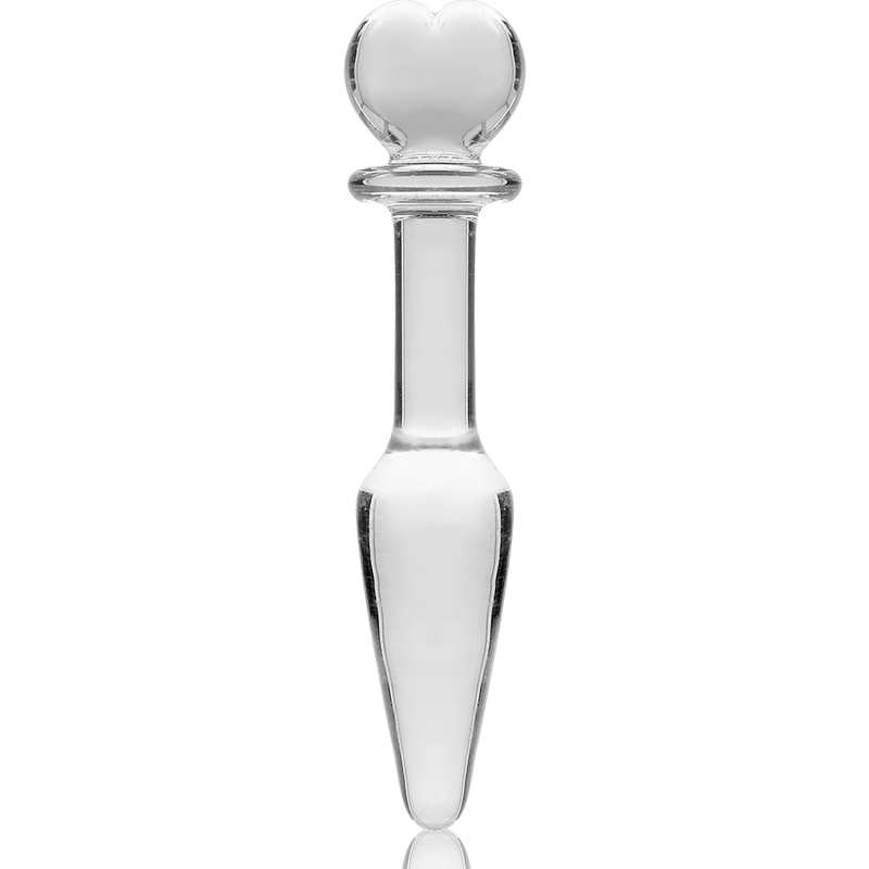NEBULA SERIES BY IBIZA - MODEL 7 ANALE PLUG BOROSILICAATGLAS HELDER 13,5 CM -O- 3 CM