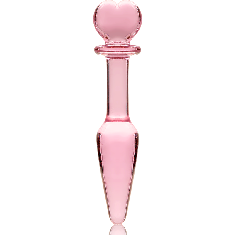 NEBULA SERIE DOOR IBIZA - MODEL 7 PLUG ROZE KRISTAL 13,5 CM -O- 3 CM