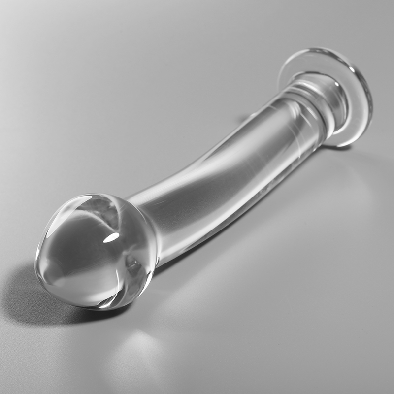 NEBULA-SERIE VAN IBIZA - MODEL 11 TRANSPARANTE KRISTALLEN DILDO 16 CM -O- 3 CM