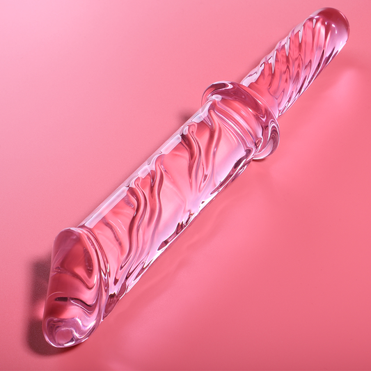 NEBULA SERIE DOOR IBIZA - MODEL 24 DILDO KRISTAL ROZE 28,5 CM -Ø- 5 CM