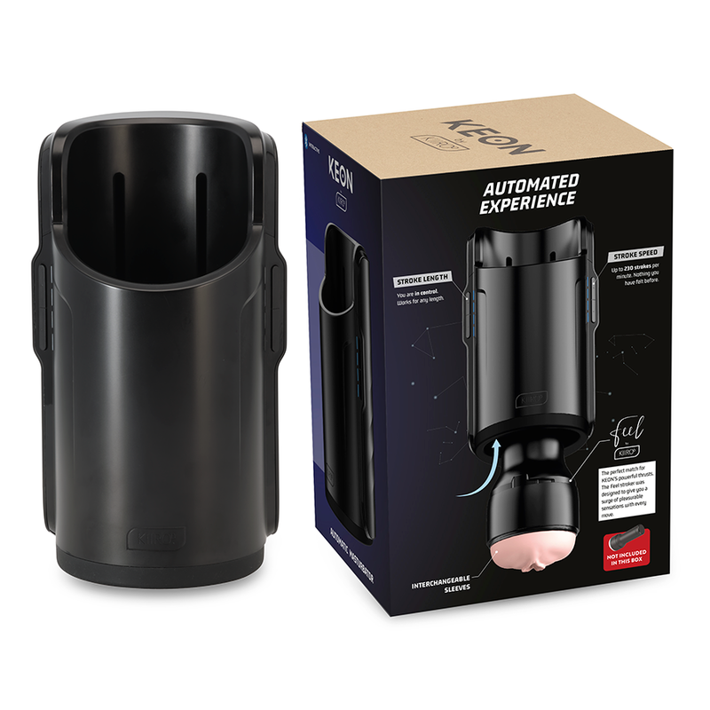 KIIROO - KEON + FEEL NICOLETTE SHEA STROKER + AQUA GLIJMIDDEL 50 ML