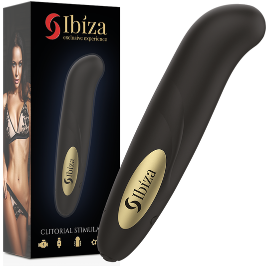 IBIZA - CLITORISSTIMULATOR USB OPLADER 10 TRILLINGEN GOUDKLEURIG 13 X 2,9 CM