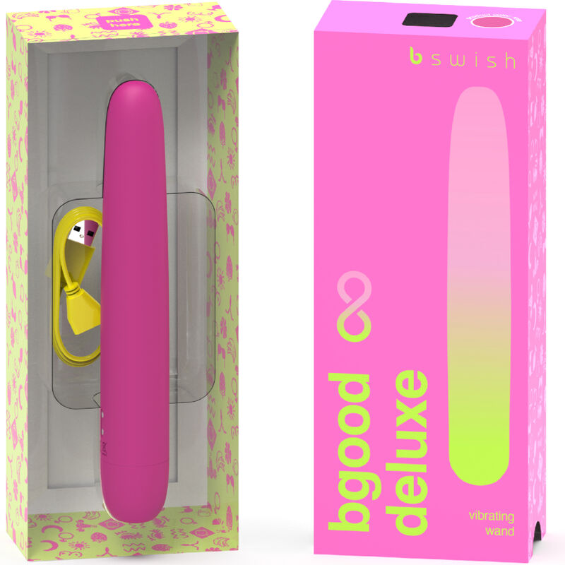 B SWISH - BGOOD INFINITE DELUXE OPLAADBARE VIBRATOR ROZE SILICONE