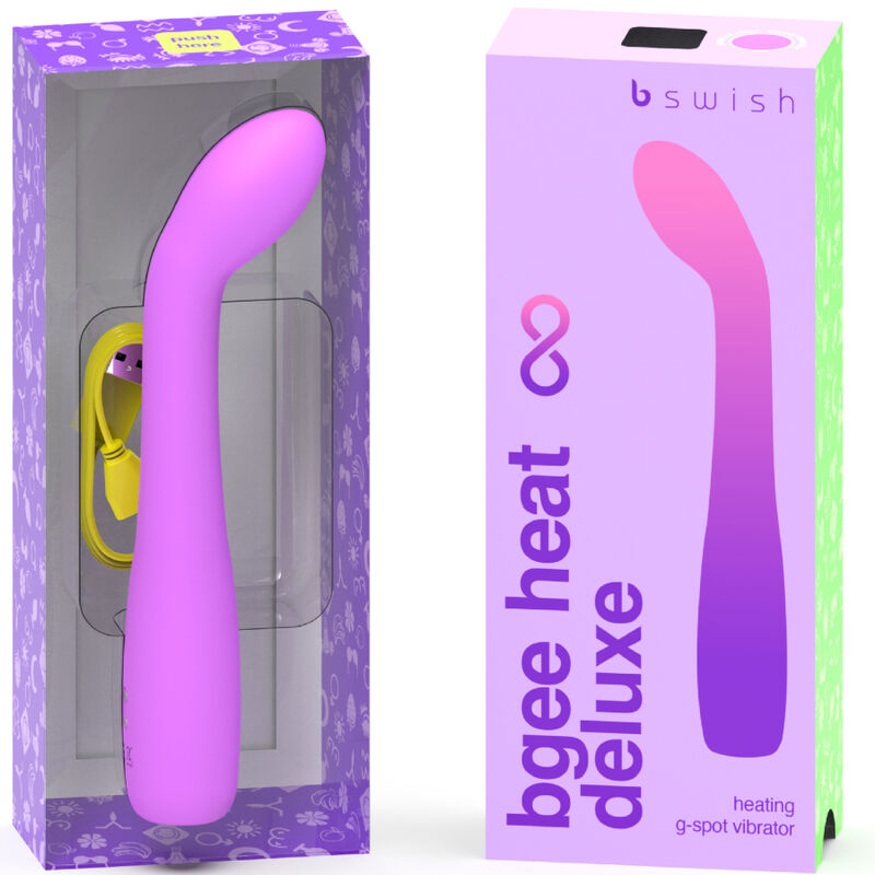 B SWISH - BGEE HEAT INFINITE DELUXE OPLAADBARE VIBRATOR LAVENDEL SILICOON