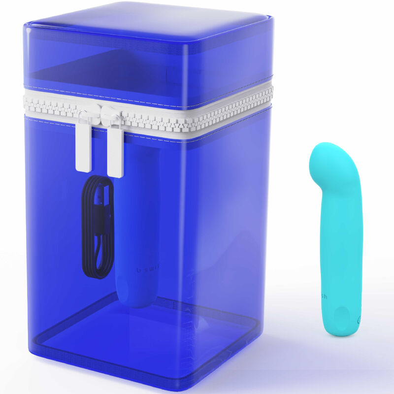B SWISH - BCUTE CURVE INFINITE CLASSIC LIMITED EDITION BLAUWE SILICONEN OPLAADBARE VIBRATOR
