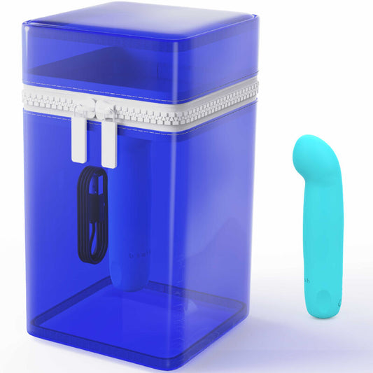B SWISH - BCUTE CURVE INFINITE CLASSIC LIMITED EDITION BLAUWE SILICONEN OPLAADBARE VIBRATOR
