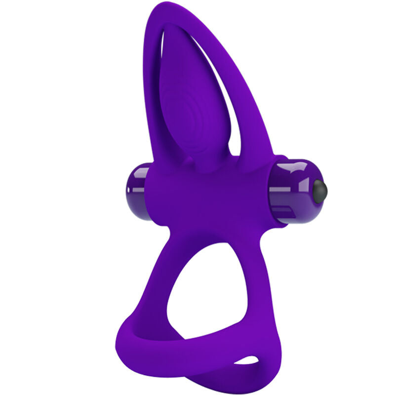 PRETTY LOVE - VIBRATORRING 10 TRILLINGEN PAARS SILICOON