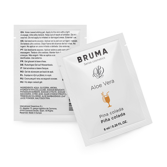 BRUMA - ALOË VERA GLIJGEL PINA COLADA SMAAK 6 ML