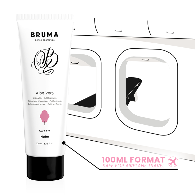 BRUMA - ALOE VERA GLIJGEL ZOETE SMAAK 100 ML