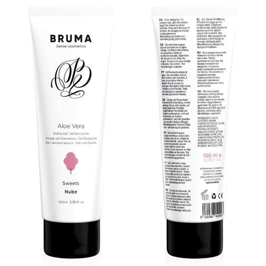 BRUMA - ALOE VERA GLIJGEL ZOETE SMAAK 100 ML