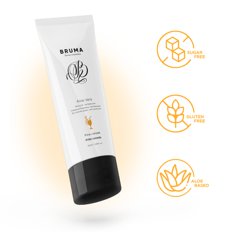 BRUMA - ALOË VERA GLIJGEL PINA COLADA SMAAK 100 ML