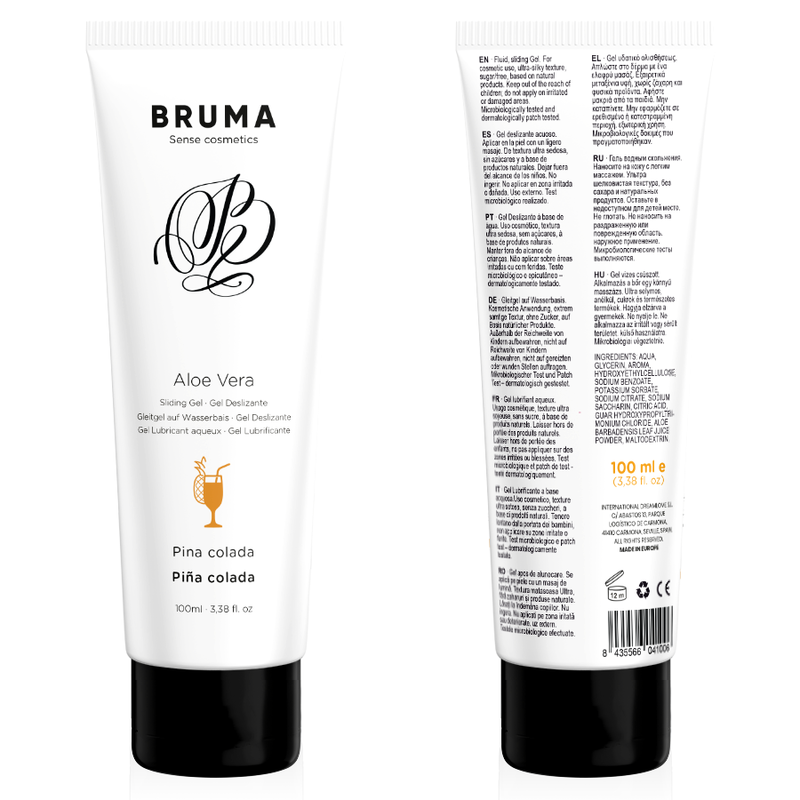 BRUMA - ALOË VERA GLIJGEL PINA COLADA SMAAK 100 ML