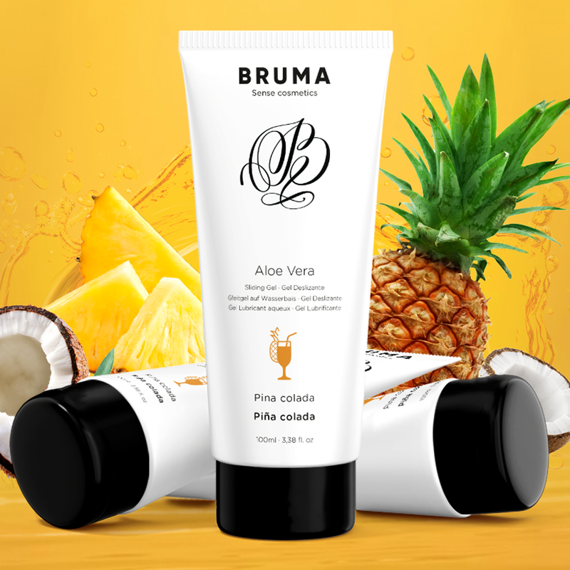 BRUMA - ALOË VERA GLIJGEL PINA COLADA SMAAK 100 ML