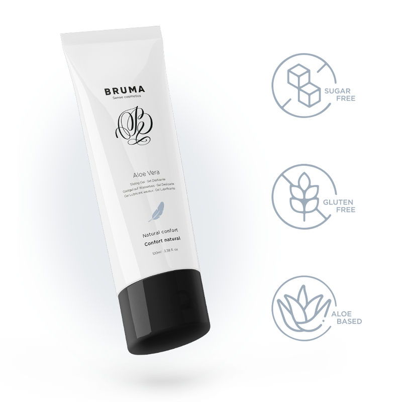 BRUMA - ALOE VERA GLIJGEL NATUURLIJK COMFORT 100 ML