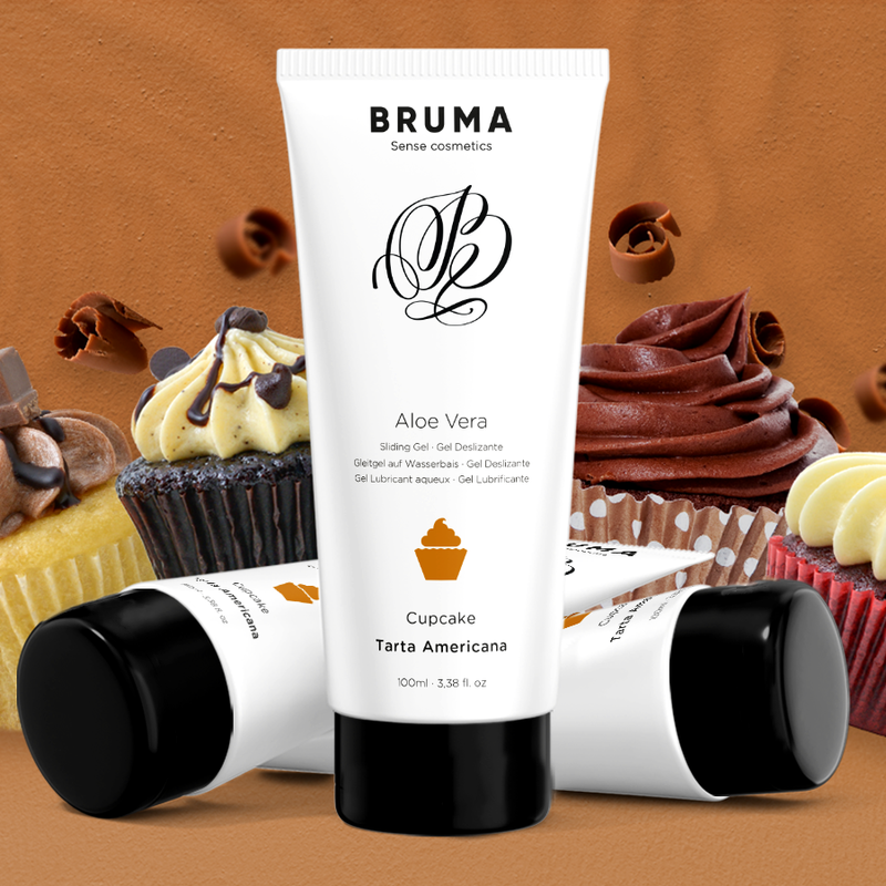 BRUMA - ALOË VERA GLIJGEL CUPCAKE SMAAK 100 ML