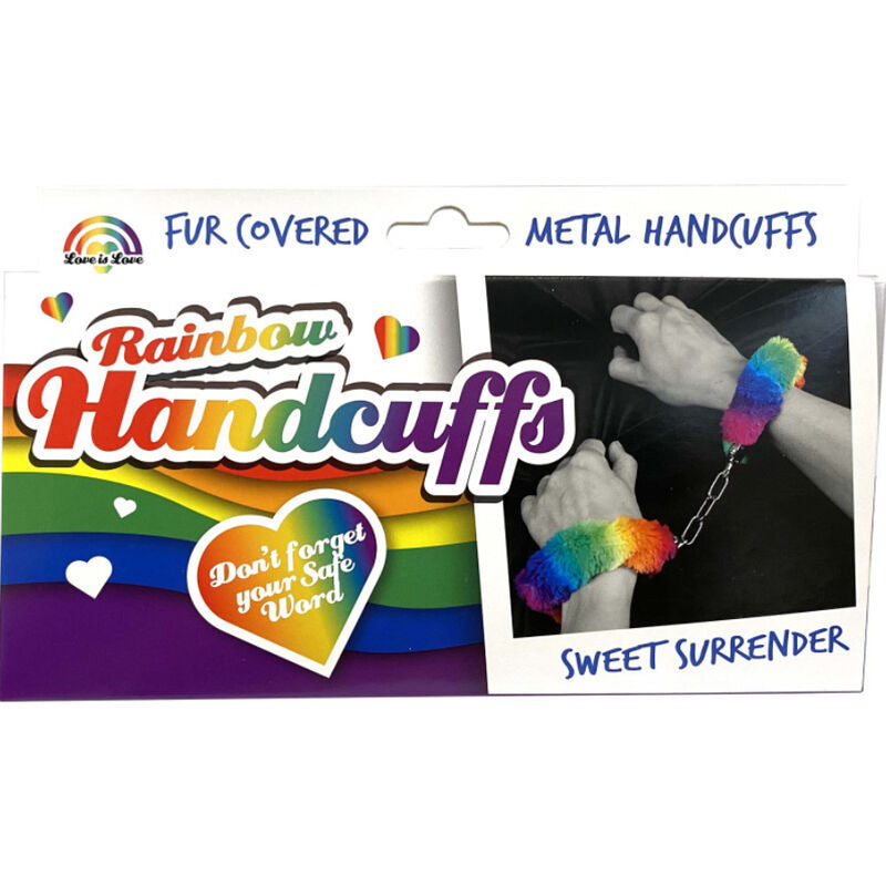 SPENCER & FLEETWOOD - REGENBOOG GELEUVERDE METALEN HANDBOEIEN
