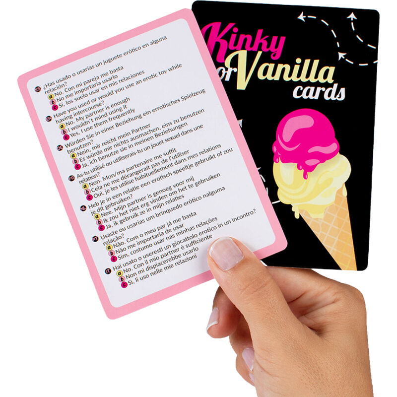 SECRETPLAY - SPELLETJE KINKY OF VANILLA /ES/EN/FR/DE/IT/PT/NL/