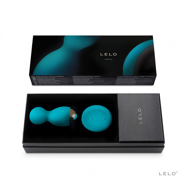 LELO - BADGE BLAUWE HULA BALLEN