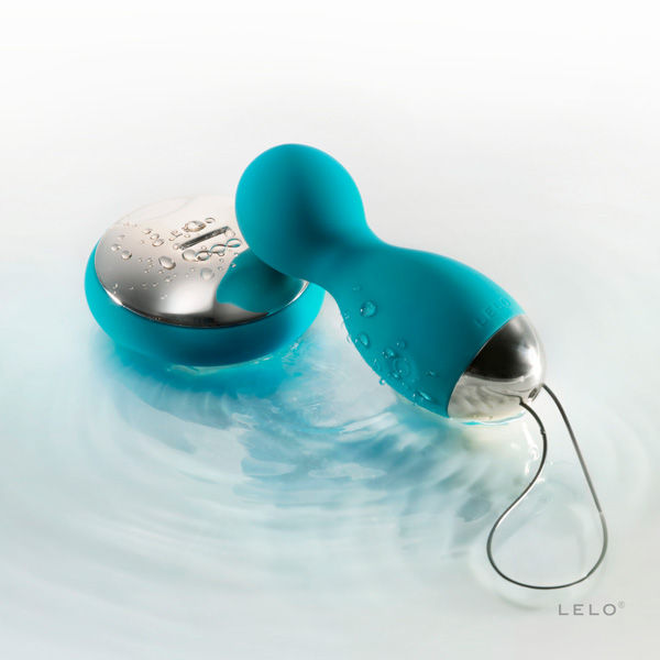 LELO - BADGE BLAUWE HULA BALLEN