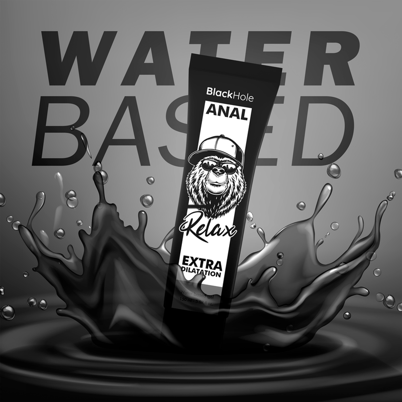 BLACK HOLE - WATERBASIS GEL ANALE DILATATIE 150 ML