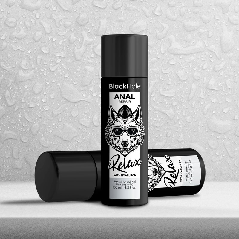 BLACK HOLE - ANAAL HERSTEL OP WATERBASIS ONTSPANNEN MET HYALURON 100 ML