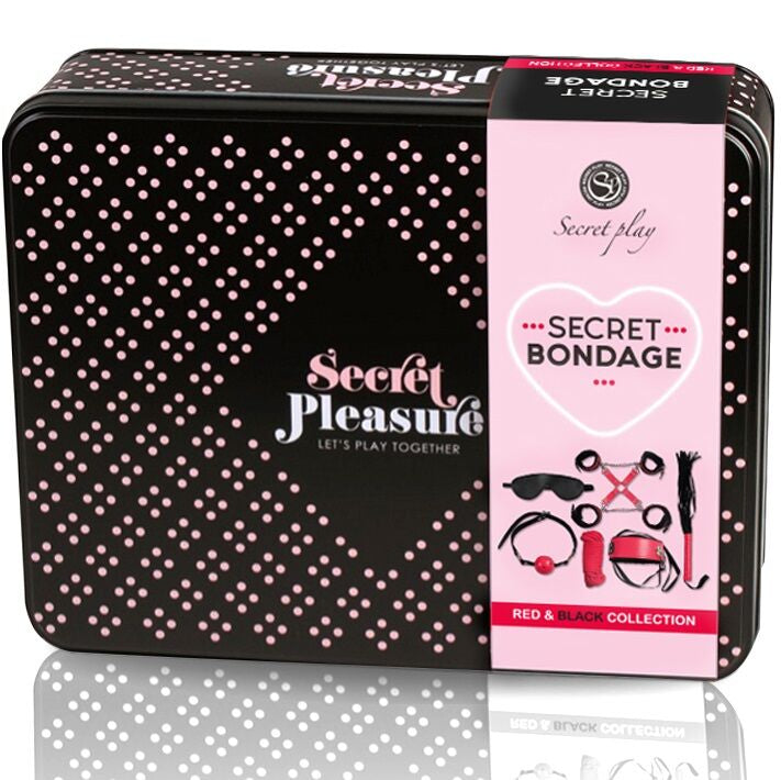 SECRETPLAY - BDSM SET 6 STUKS RODE COLLECTIE
