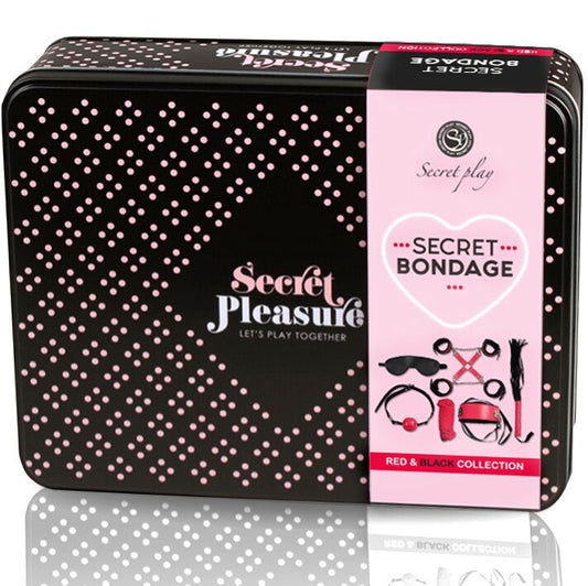 SECRETPLAY - BDSM SET 6 STUKS RODE COLLECTIE