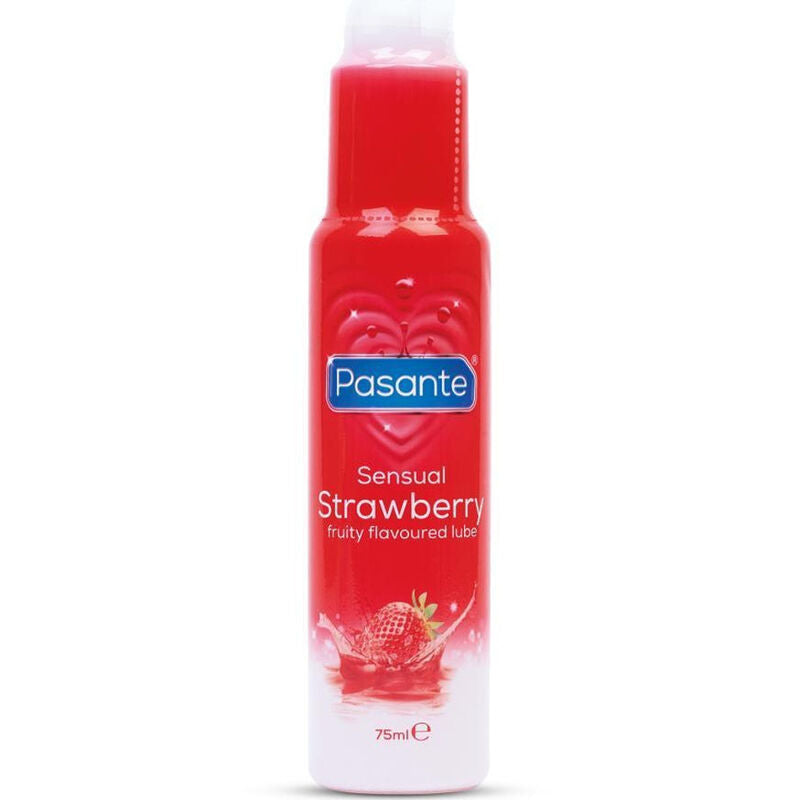 PASANTE - GLIJMIDDEL MET AARDBEISMAAK 75 ML