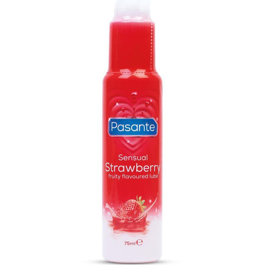 PASANTE - GLIJMIDDEL MET AARDBEISMAAK 75 ML
